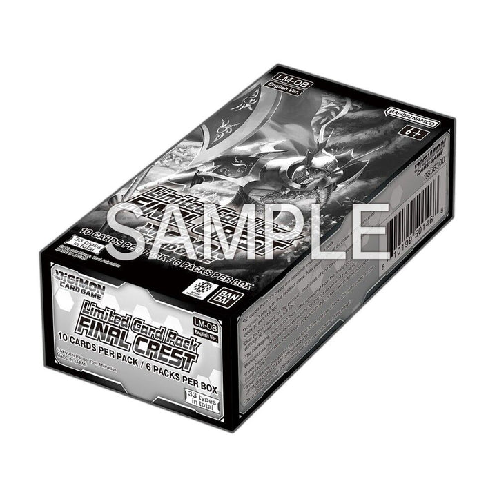 Digimon Card Game: Limited Card Pack Display – Final Crest [LM-08] [Pre-order]