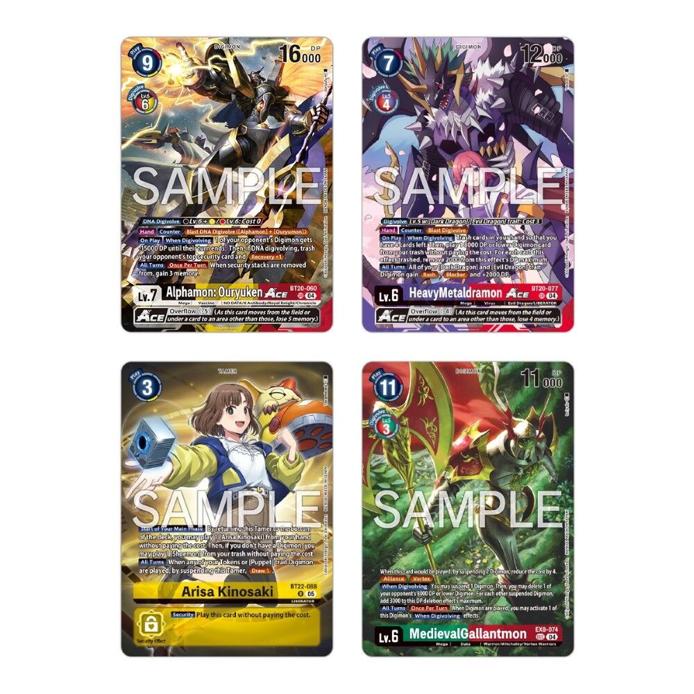 Digimon Card Game: Limited Card Pack Display – Final Crest [LM-08] [Pre-order]