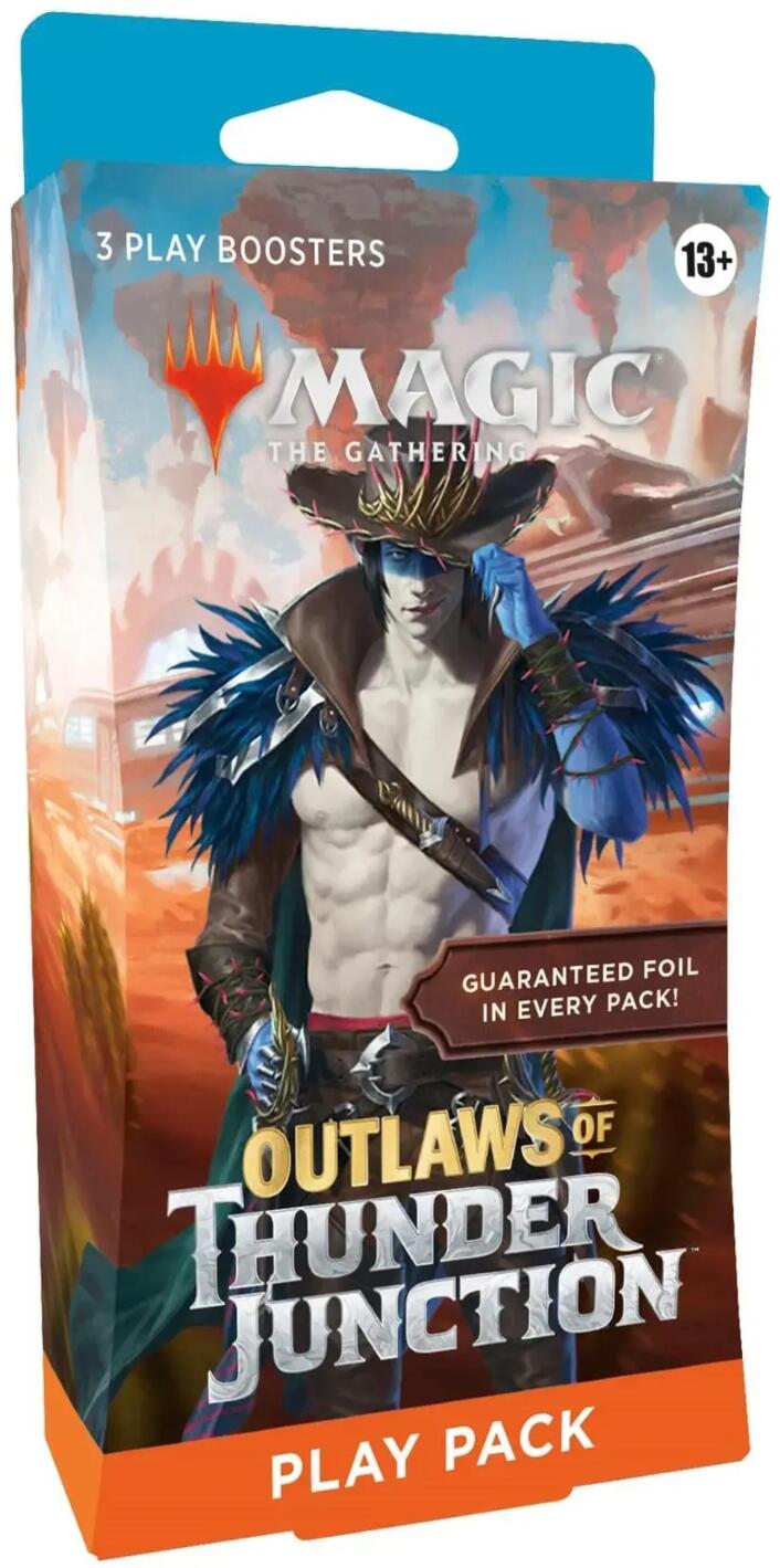 Magic Outlaws of Thunder Junction Play Booster Multipack (3 Boosters Per Sleeve)