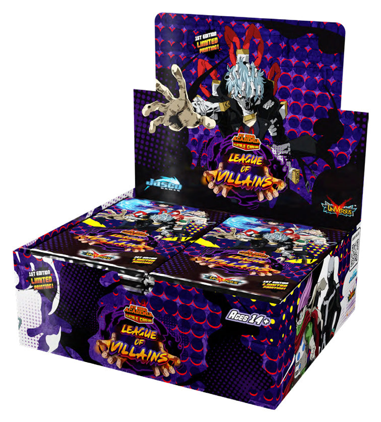 UniVersus My Hero Academia: League of Villains Booster Display