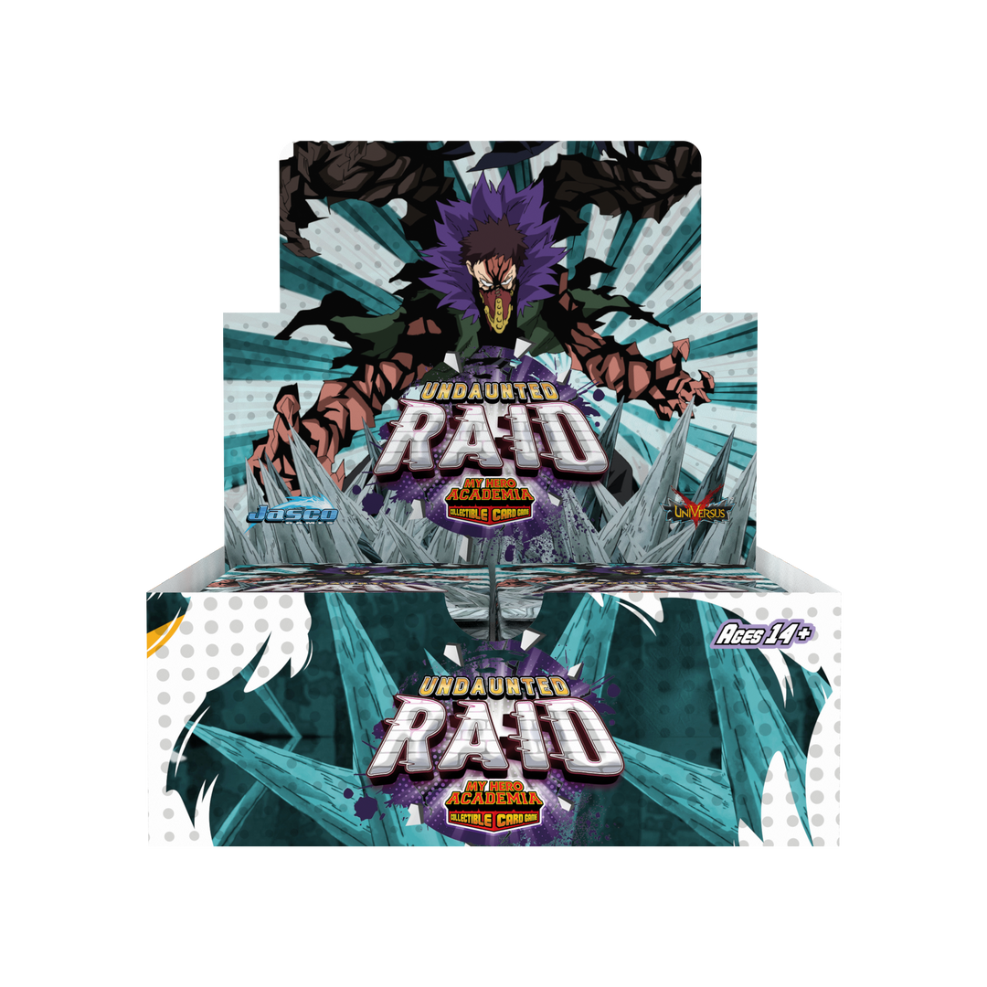 UniVersus My Hero Academia: Undaunted Raid Booster Display