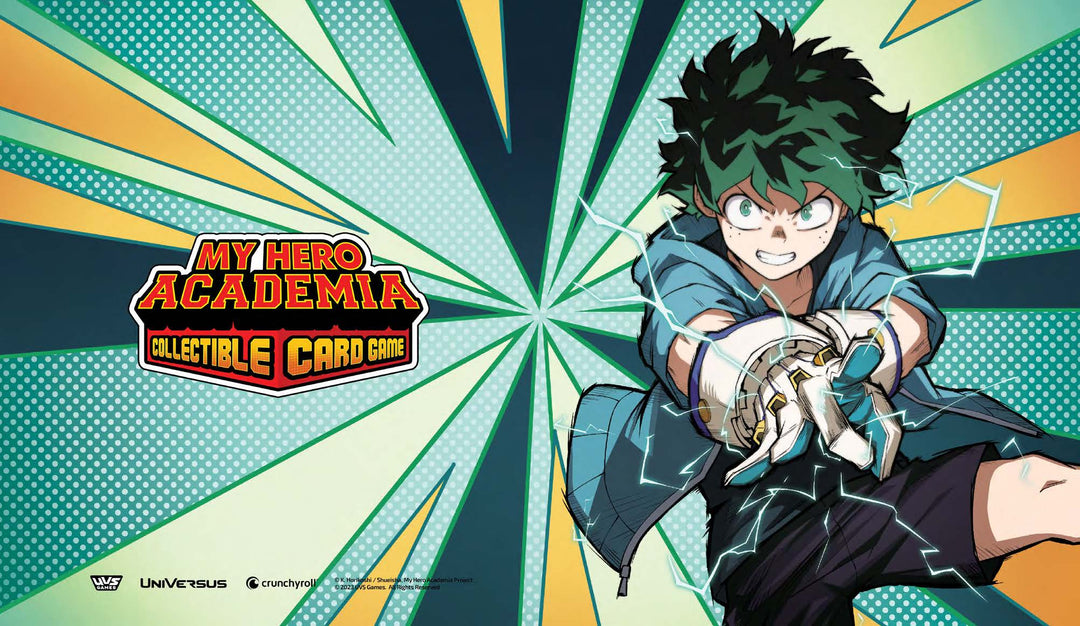 UniVersus Playmat: My Hero Academia – Jet Burn – Midoriya