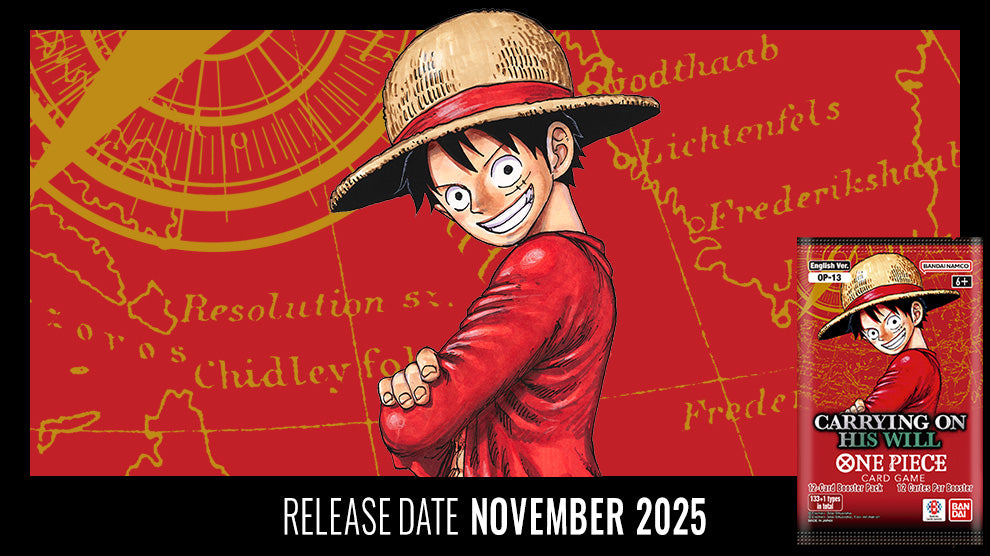 One Piece - Carrying on his Will Pre-release Sealed Event [OP-13]