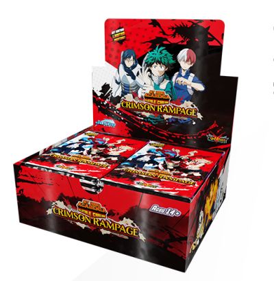 UniVersus My Hero Academia: Crimson Rampage Booster Display