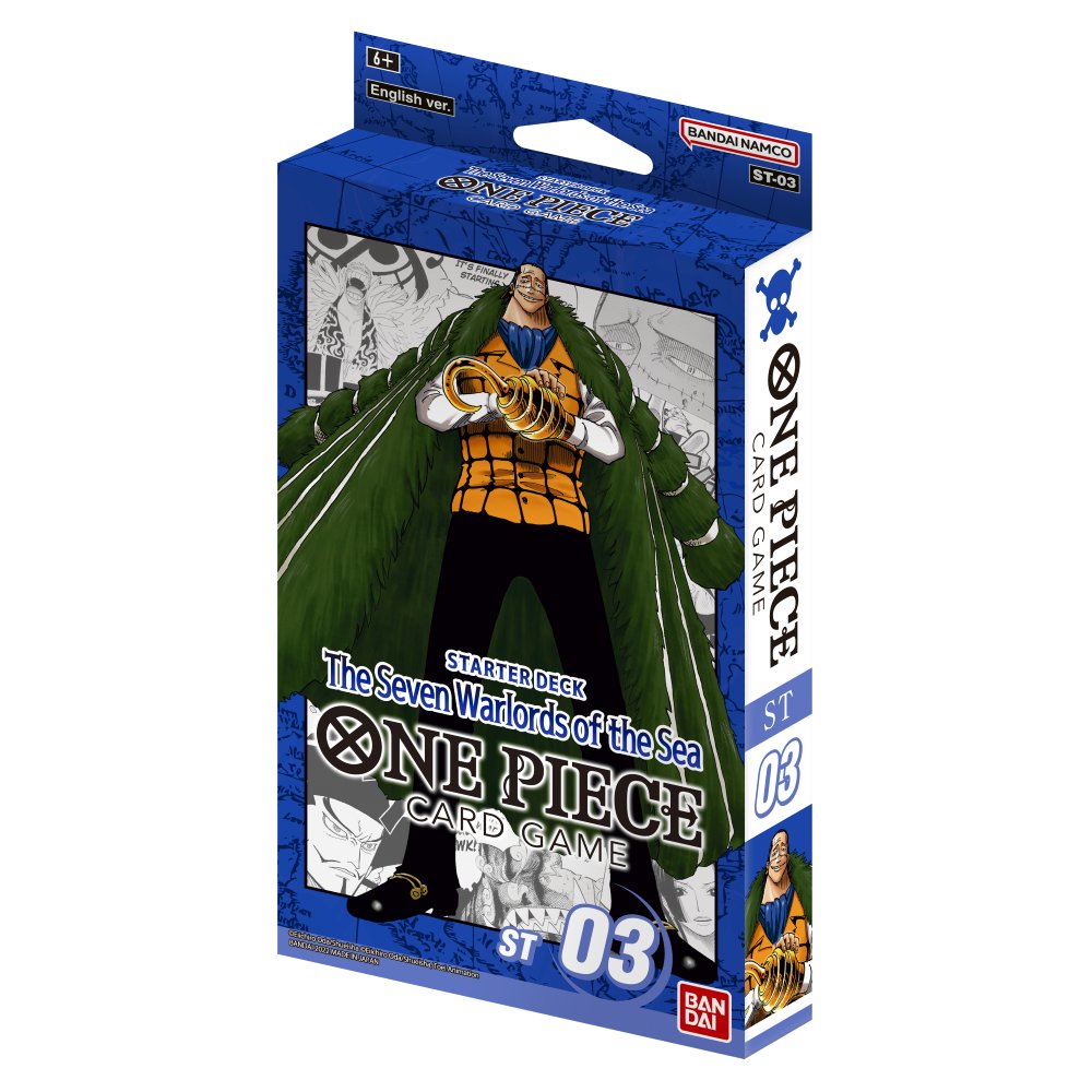 One Piece Card Game: Starter Deck – The Seven Warlords of the Sea [ST-03]