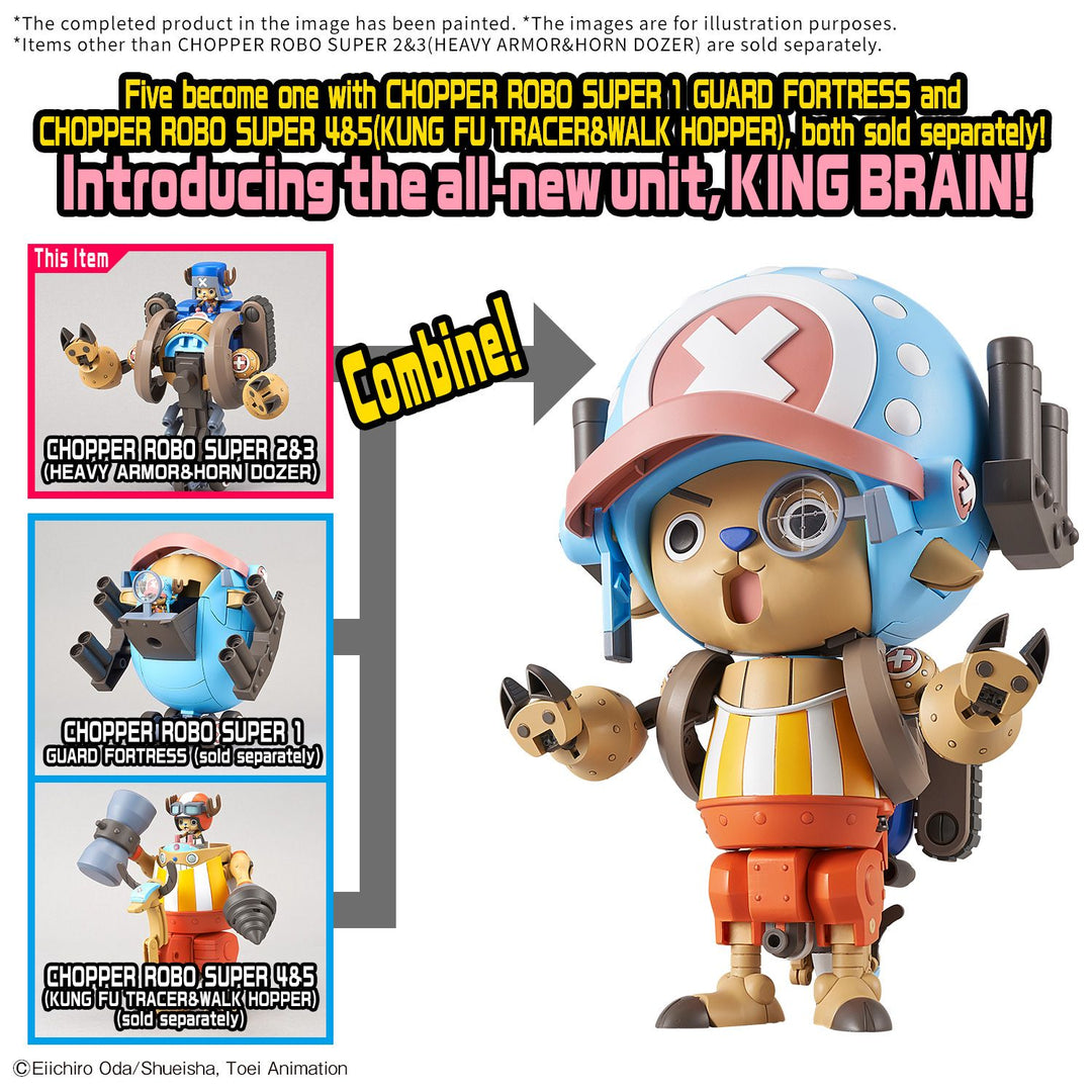 CHOPPER ROBO SUPER 2&3（HEAVY ARMOR&HORN DOZER）