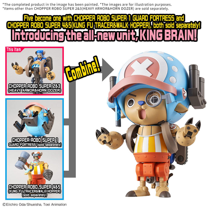 CHOPPER ROBO SUPER 2&3（HEAVY ARMOR&HORN DOZER）