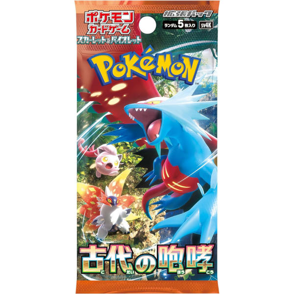 Pokemon Scarlet & Violet SV4K Ancient Roar Booster Pack