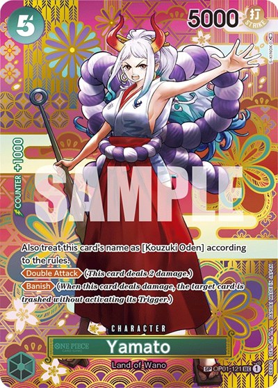 Yamato - OP01-121 - (SP) (Alternate Art) [OP-01]