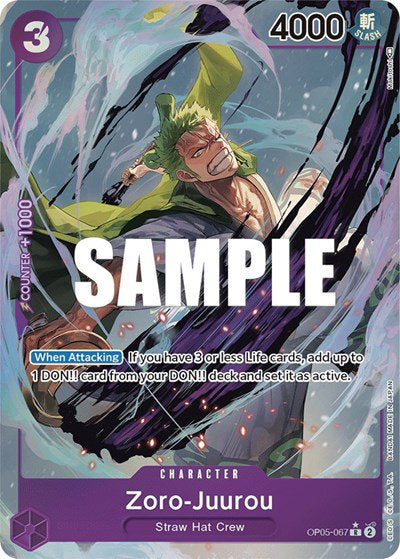 Zoro-Juurou - OP05-067 - (Alternate Art) [OP-05]