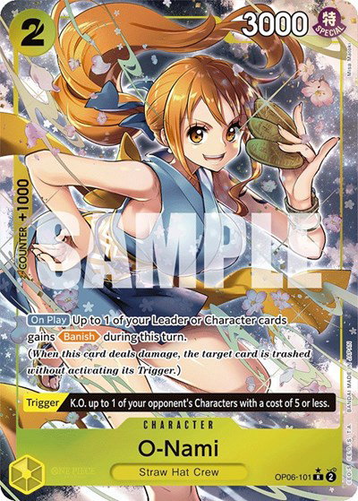 O-Nami - OP06-101 - (Alternate Art) [OP-06]
