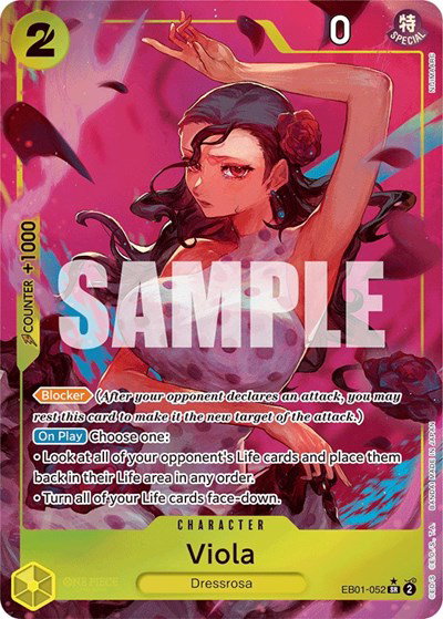 Viola - EB01-052 - (Alternate Art) [EB-01]