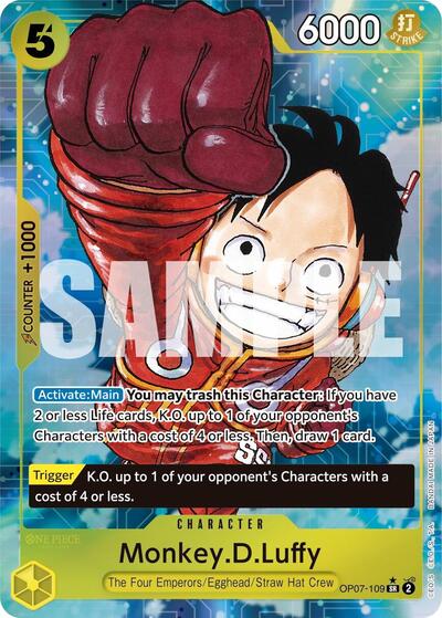 Monkey.D.Luffy - OP07-109 - (Parrallel) [OP-07]