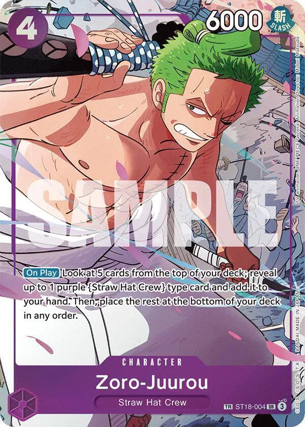 Zoro-Juurou - ST18-004 (TR) [OP09]