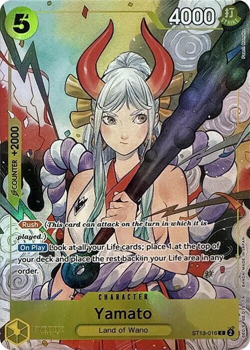 Yamato - ST13-016 - (Illustration Box Vol.2) [One Piece Promotion Cards]