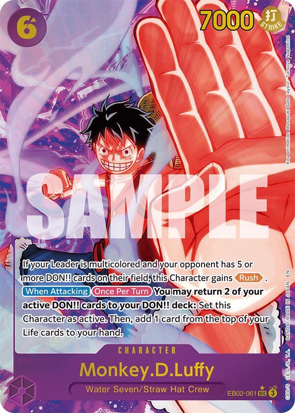Monkey.D.Luffy - EB02-061 - (Alternate Art) [EB-02]
