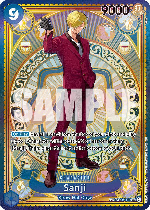 Sanji - OP06-119 SEC (SP) [OP-11]