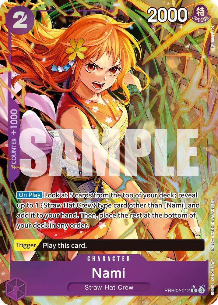 Nami - PRB02-012 - (Alternate Art) [PRB-02]