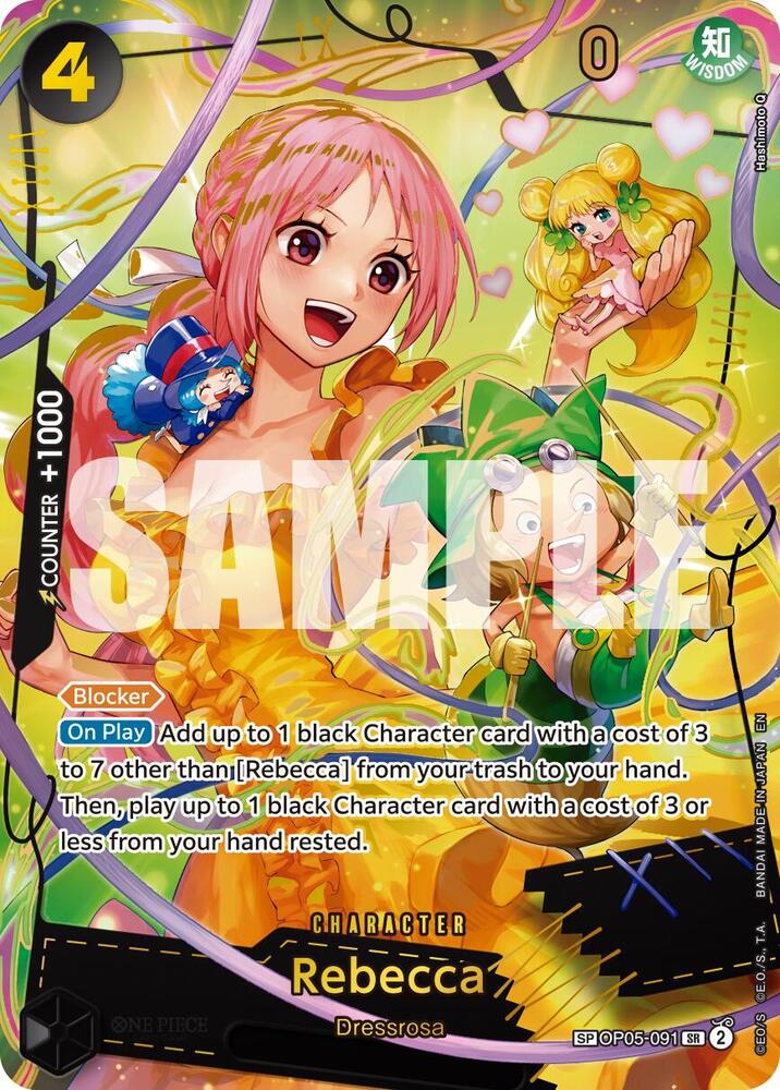 Rebecca - OP05-091 - (SP) (Alternate Art) [PRB-02]