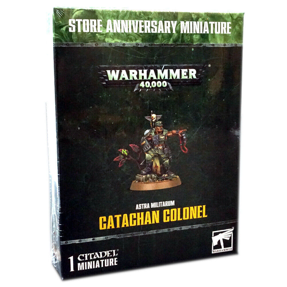 Astra Militarum Catachan Colonel Store Anniversary Miniature