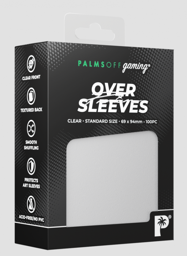 Premium Oversleeves - Standard Size - 100pc - CLEAR