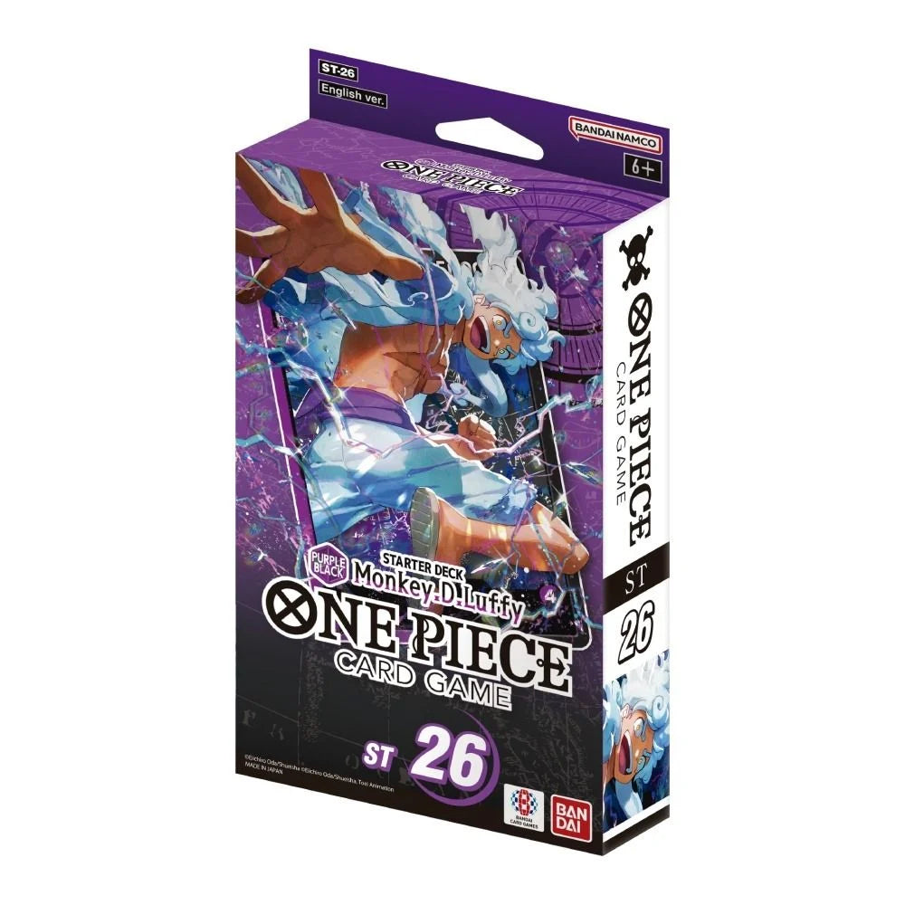 One Piece Card Game: Starter Deck  - PURPLE/BLACK Monkey.D.Luffy- [ST-26]