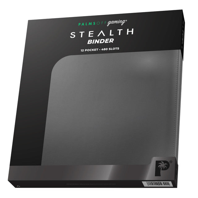 STEALTH 12 Pocket Zip Trading Card Binder