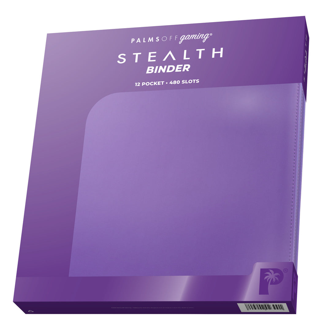 STEALTH 12 Pocket Zip Trading Card Binder