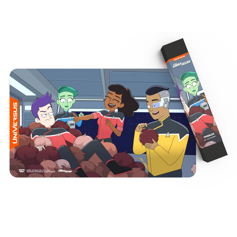 UniVersus Playmat: Star Trek – Lower Decks: Tribbles