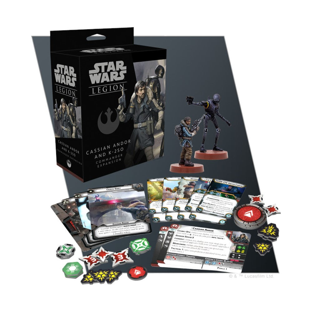 Star Wars: Legion – Cassian Andor and K-2SO Commander Expansion