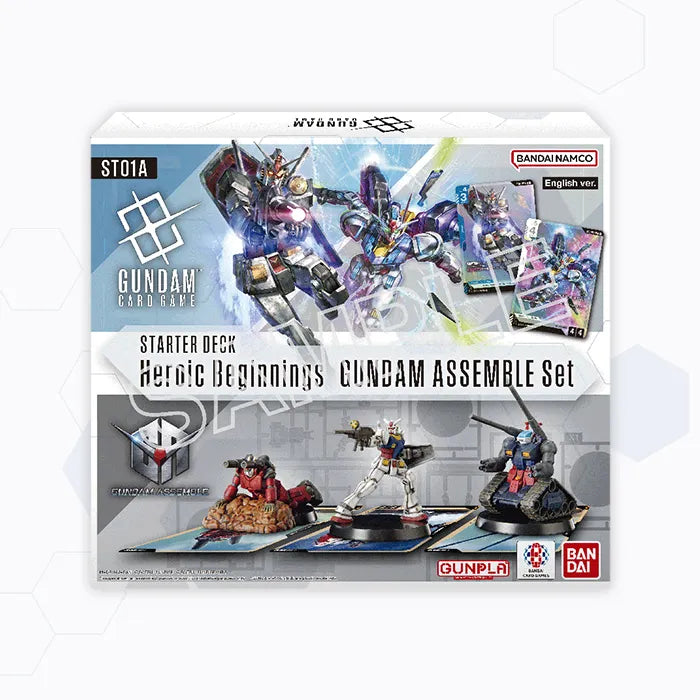 Gundam Card Game: Gundam Assemble Starter – Heroic Beginnings [ST01A]