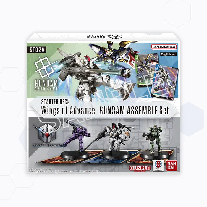 Gundam Card Game: Gundam Assemble Starter  – Wings of Advance [ST02A]