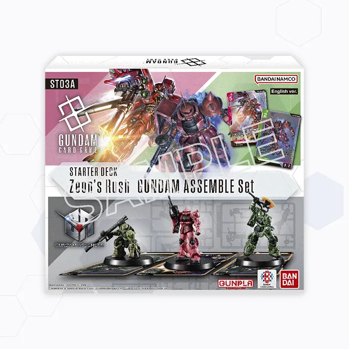 Gundam Card Game: Gundam Assemble Starter   – Zeon's Rush [ST03A]
