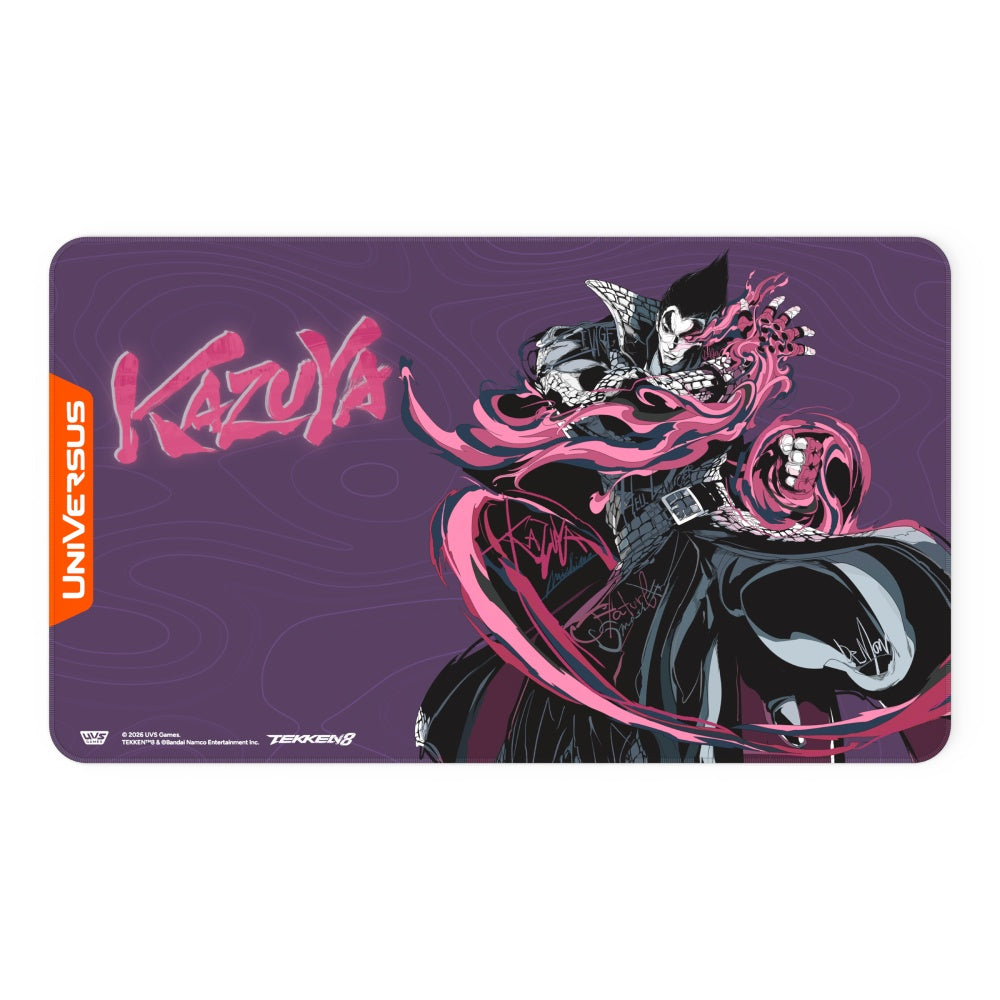 UniVersus: Playmat – Tekken 8: Kazuya Mishima [Pre-order]
