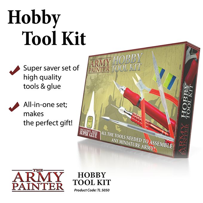 Army Painter - Tools - Miniature & Model Tool Set