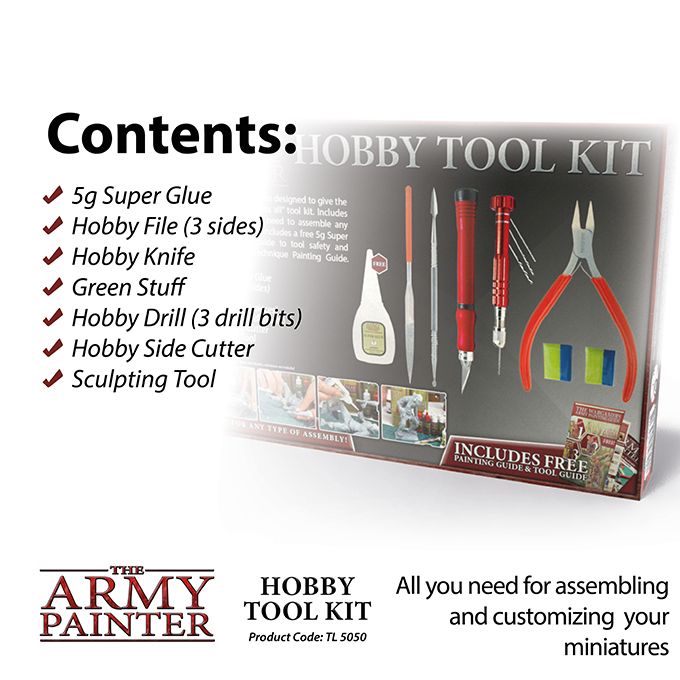 Army Painter - Tools - Miniature & Model Tool Set