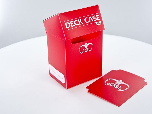 Ultimate Guard: Deck Box – Deck Case 80+ – Red