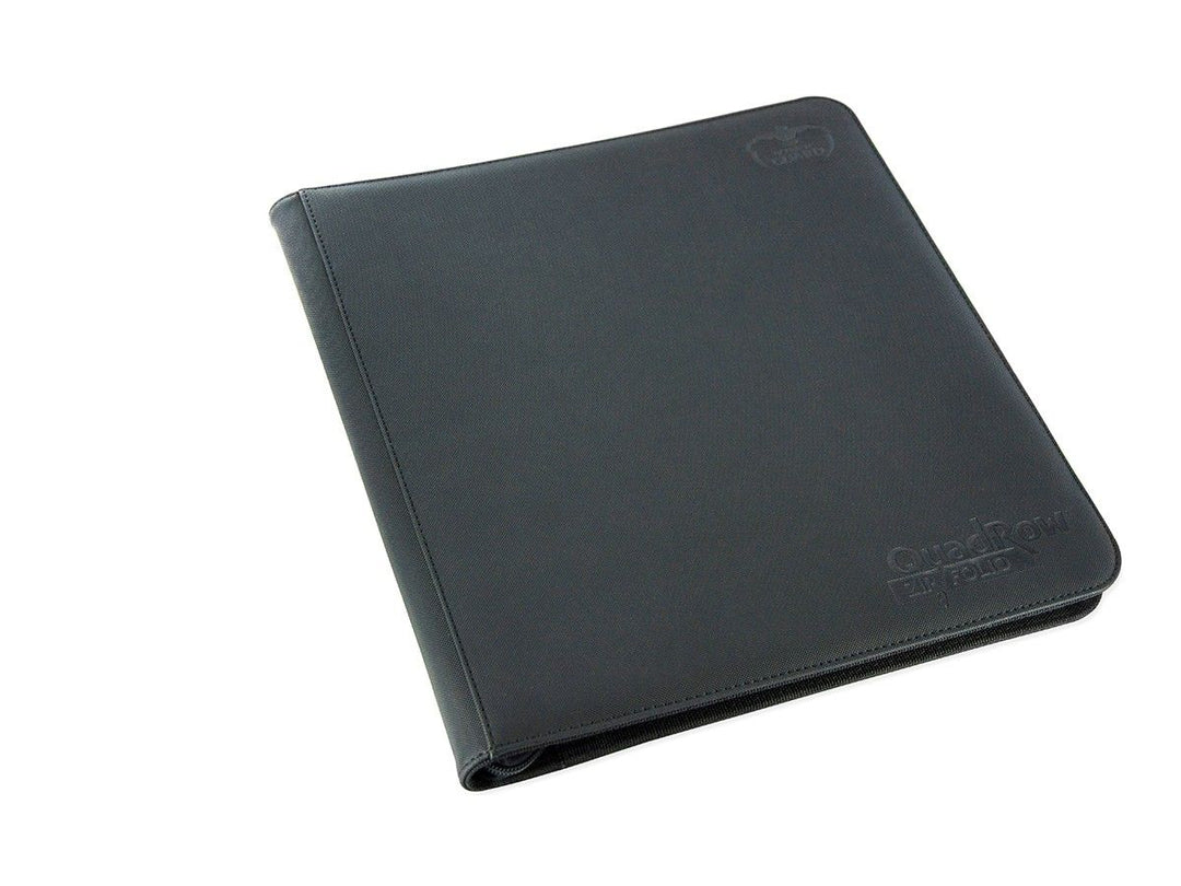 Ultimate Guard: Portfolio – 24-Pocket QuadRow XenoSkin ZipFolio 480 – Black