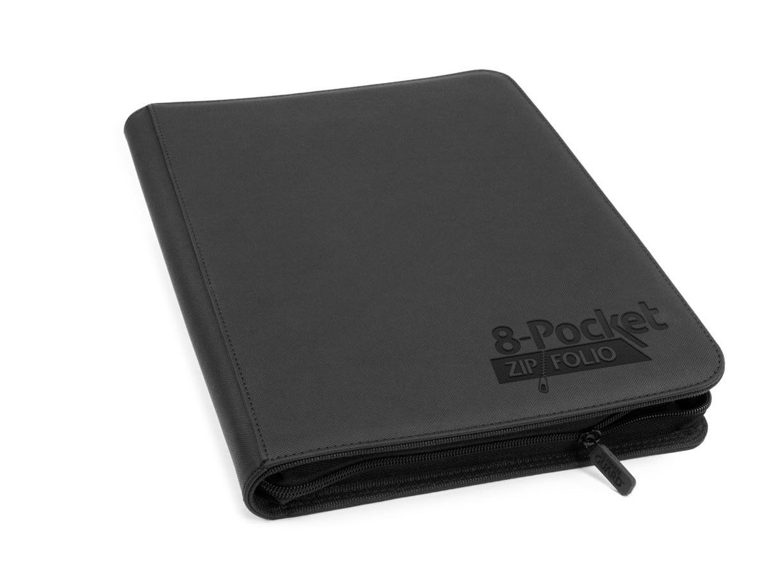 Ultimate Guard: Portfolio – 16-Pocket XenoSkin ZipFolio 320 – Black