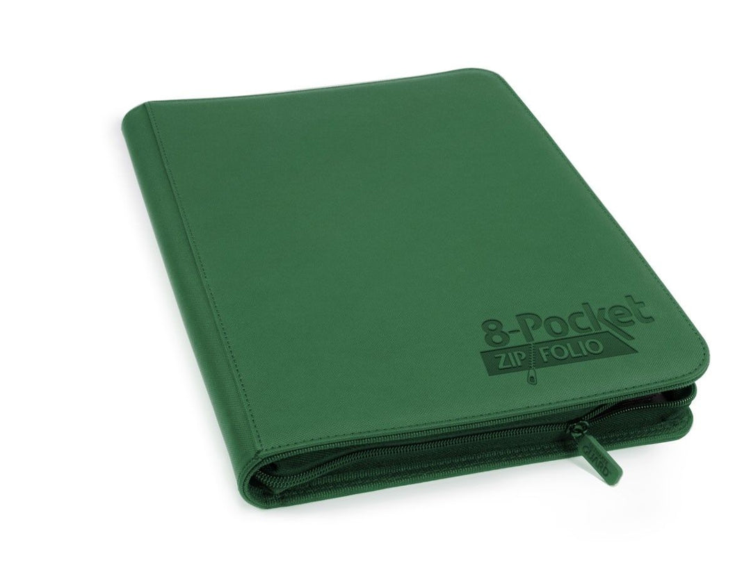 Ultimate Guard: Portfolio – 16-Pocket XenoSkin ZipFolio 320 – Green