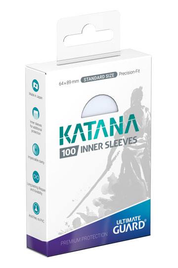 Ultimate Guard: Sleeves – Katana Precise-Fit Inner Sleeves – Transparent