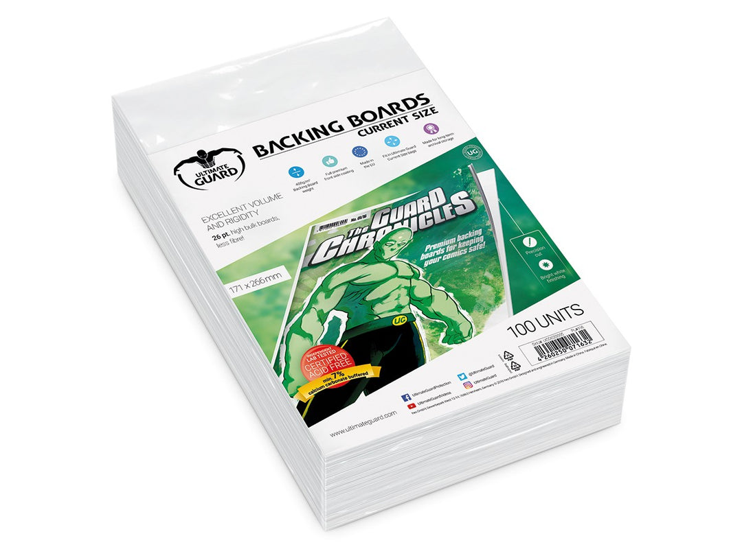 Ultimate Guard: Comic Backing Boards – Current Size