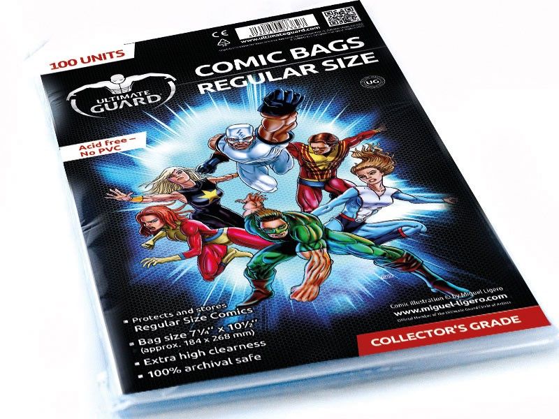 Ultimate Guard: Comic Bags – Regular Size