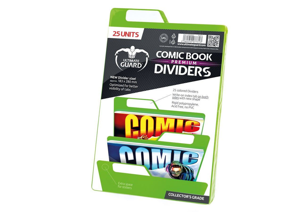 Ultimate Guard: Comic Book Dividers – Premium – Green