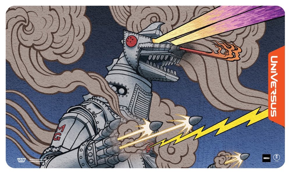 UniVersus Playmat: Godzilla Series – Mechagodzilla, Bionic Menace