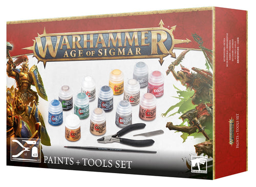 Age of Sigmar Paints + Tools