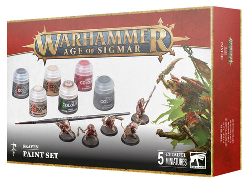 Age of Sigmar Skaven + Paint Set