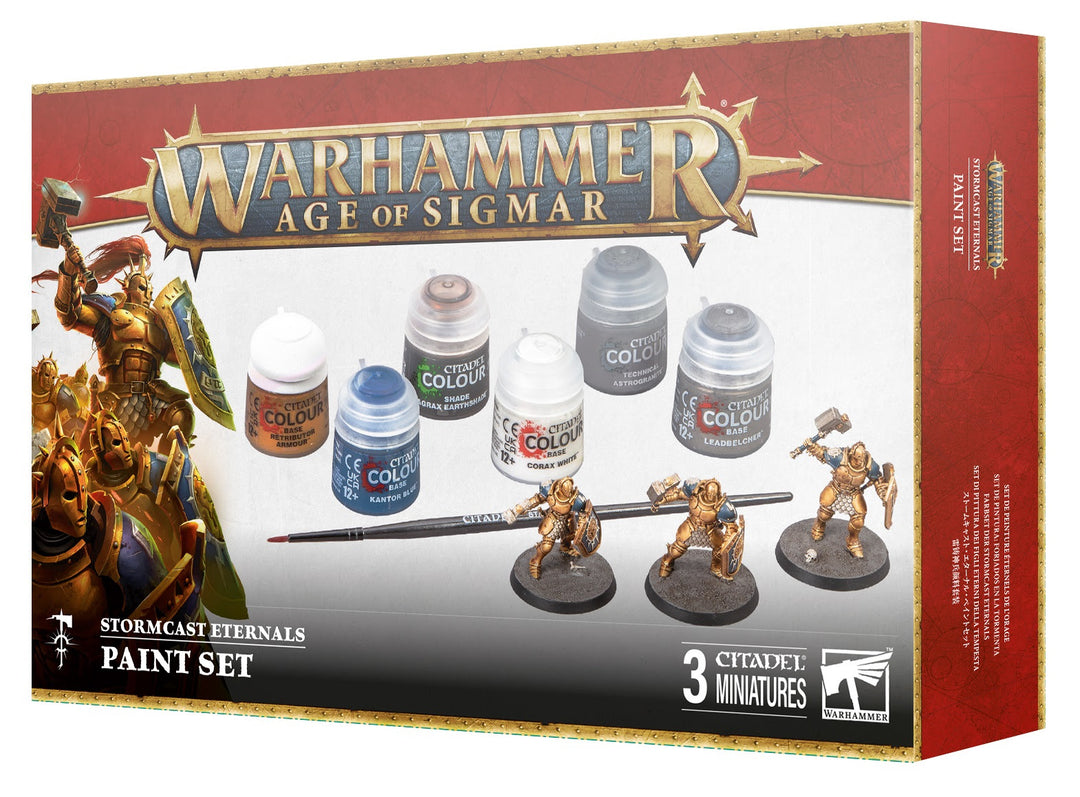 60-10 Age of Sigmar Stormcast Eternals + Paint Set