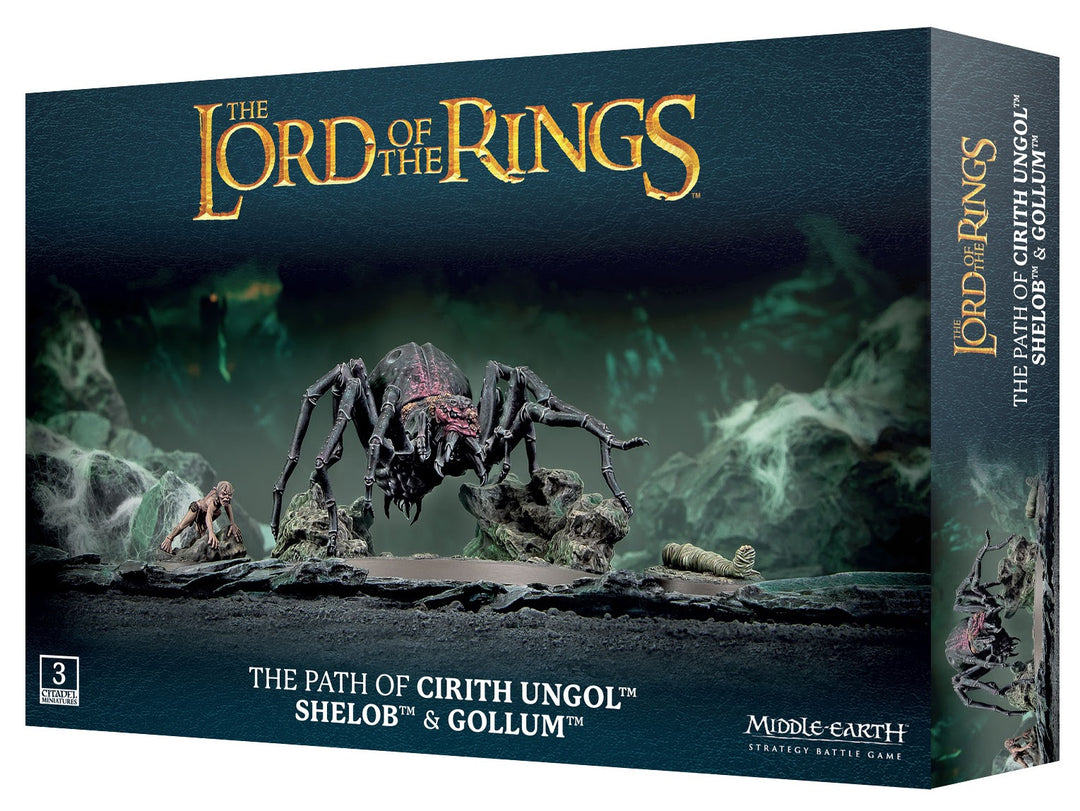 30-102 Middle-Earth SBG: The Path Of Cirith Ungol:Shelob & Gollum [Pre-order]