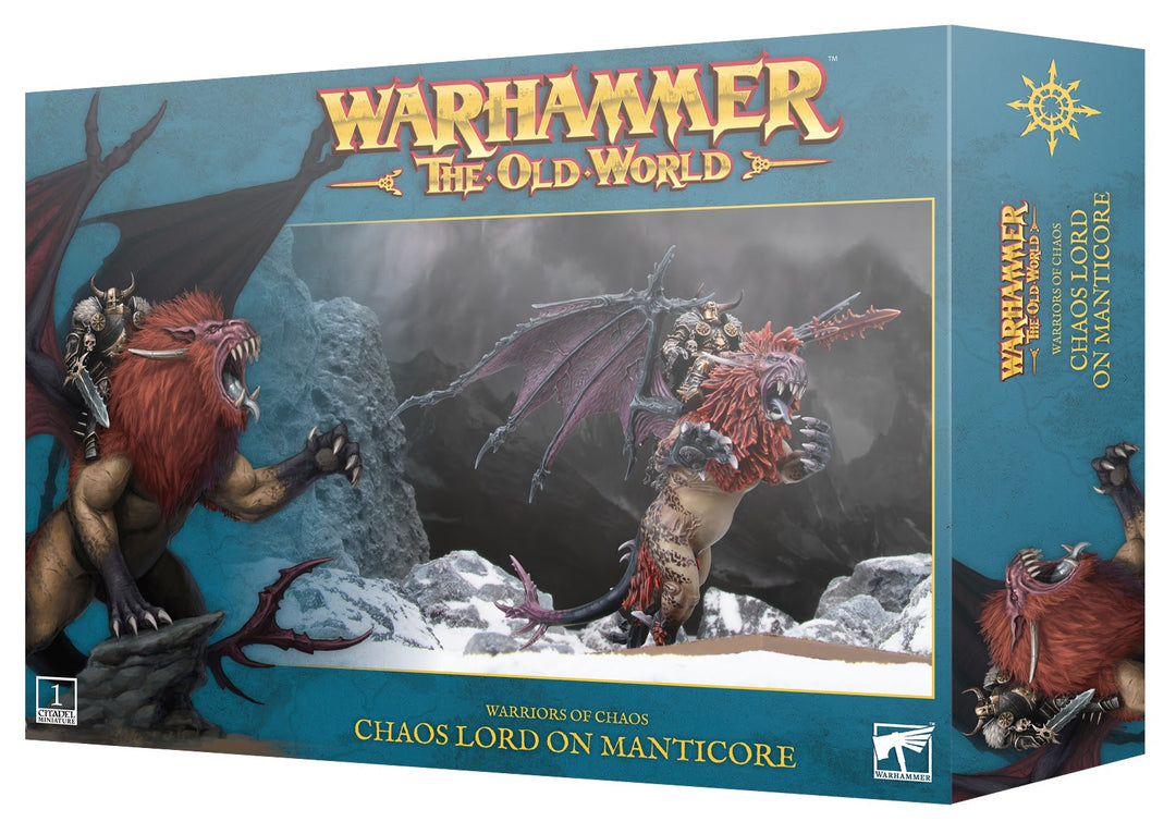 08-05 Warriors Of Chaos: Chaos Lord On Manticore